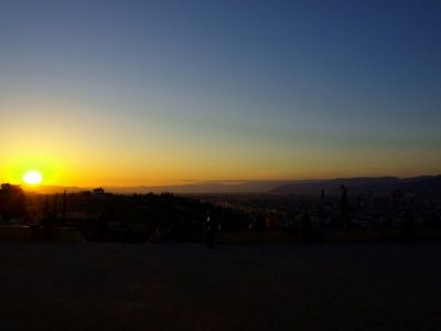 Cae a noite en Florencia...
