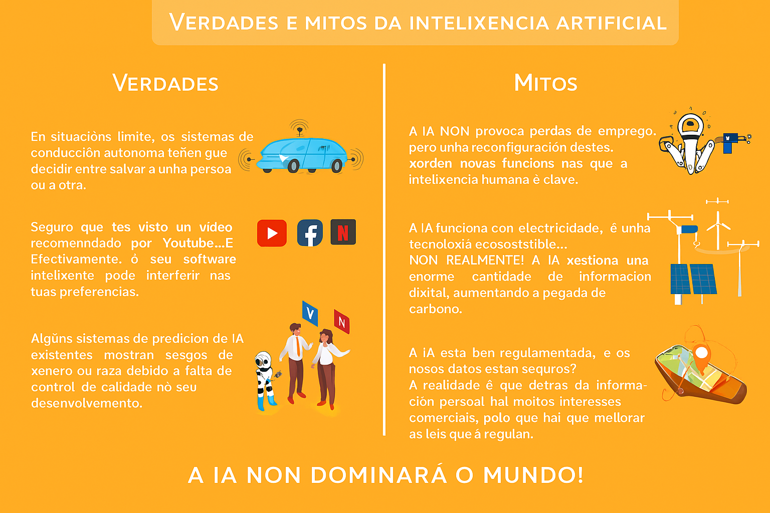 Verdades e mitos da Intelixencia Artificial