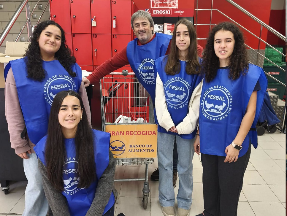 Gran recollida de alimentos en supermercados