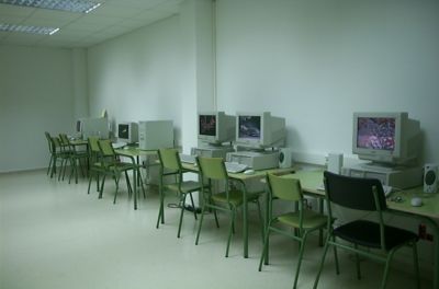 aula de informática hai tres anos
