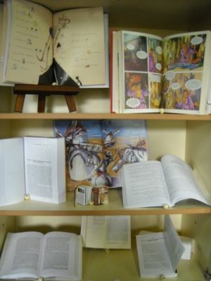 Distintas ediciones del Quijote
