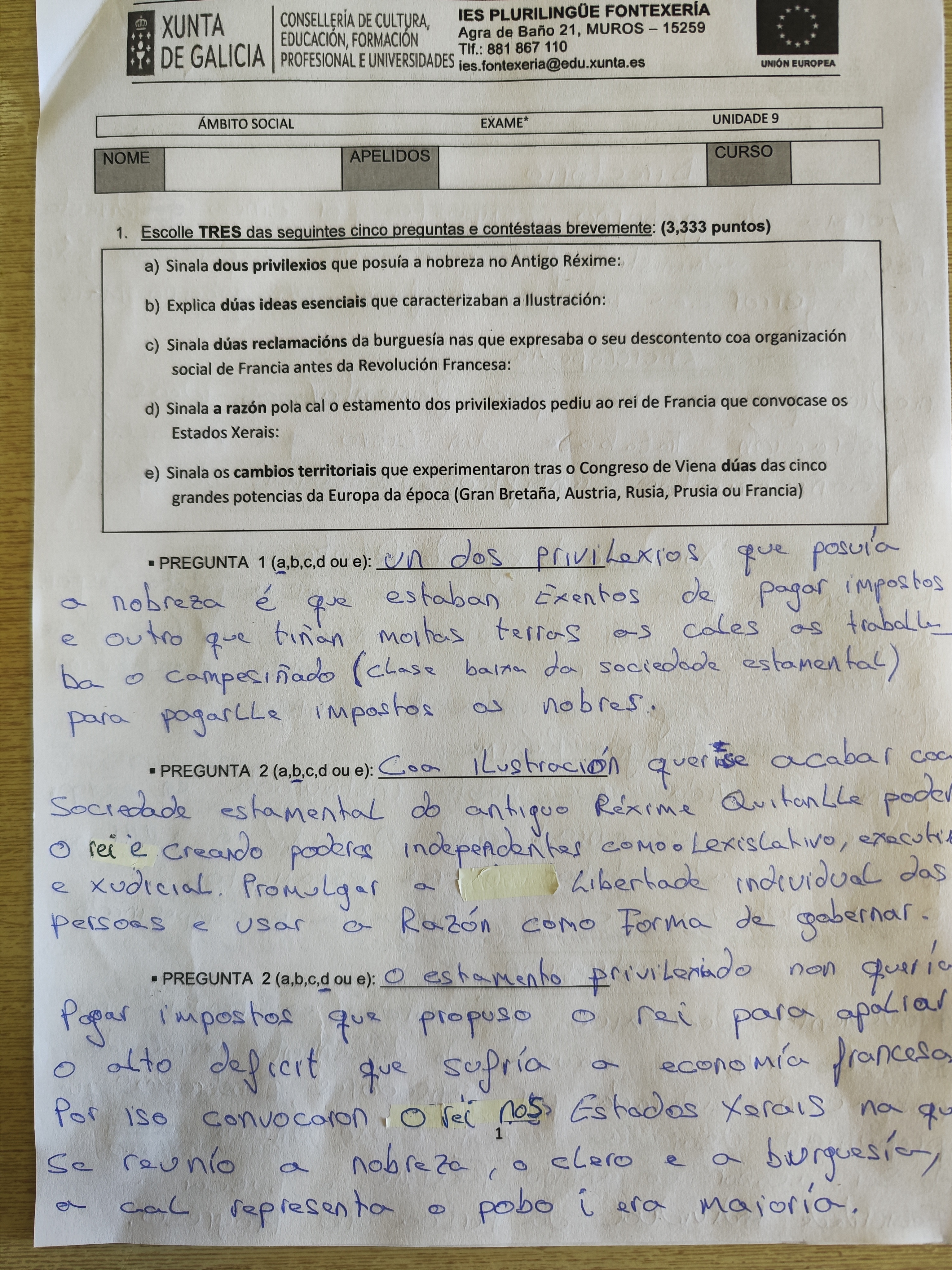 Boas, poderias revisar este modelo e darme unha opinión.Grazas,un saúdo.