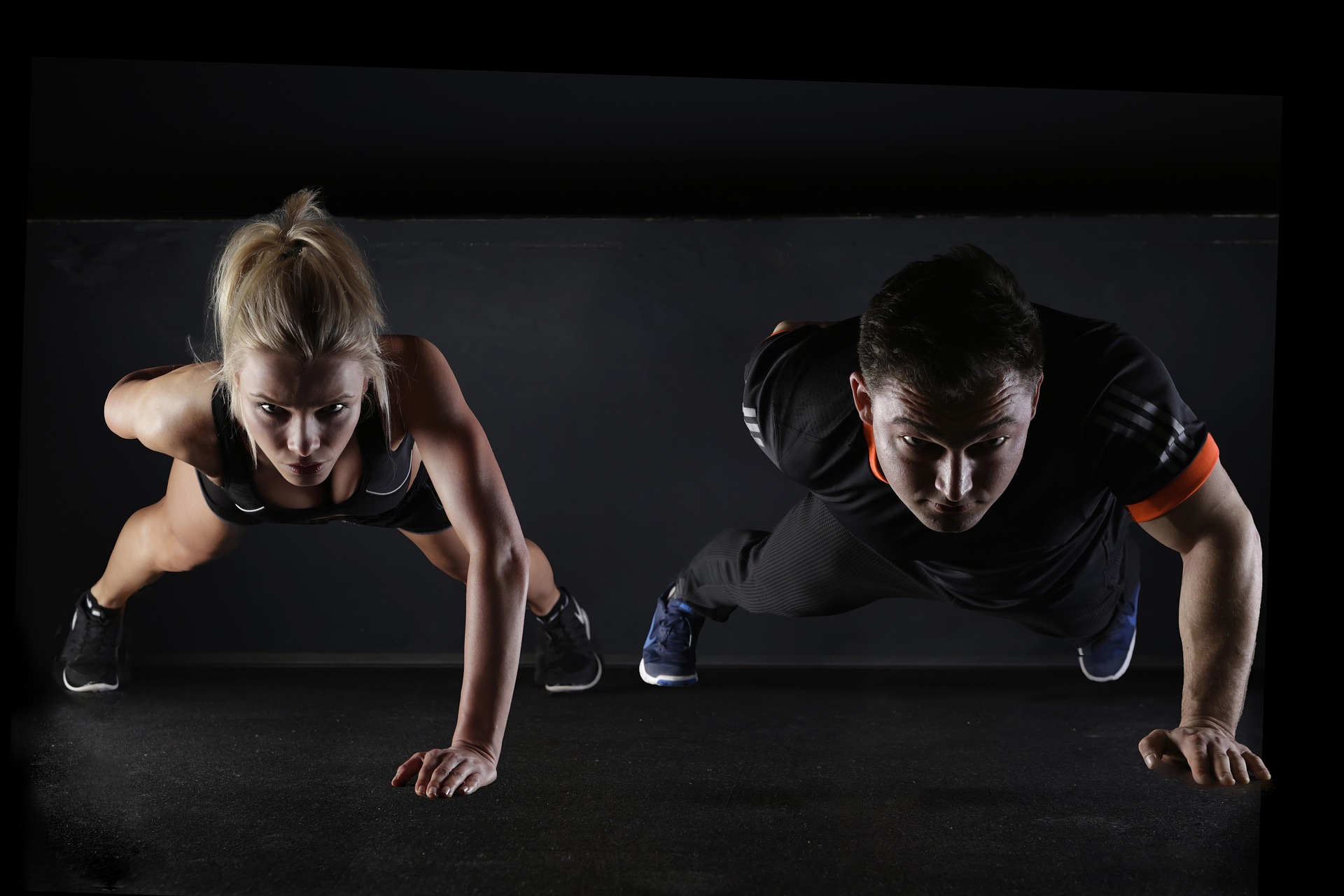 Push Ups hombre y mujer
