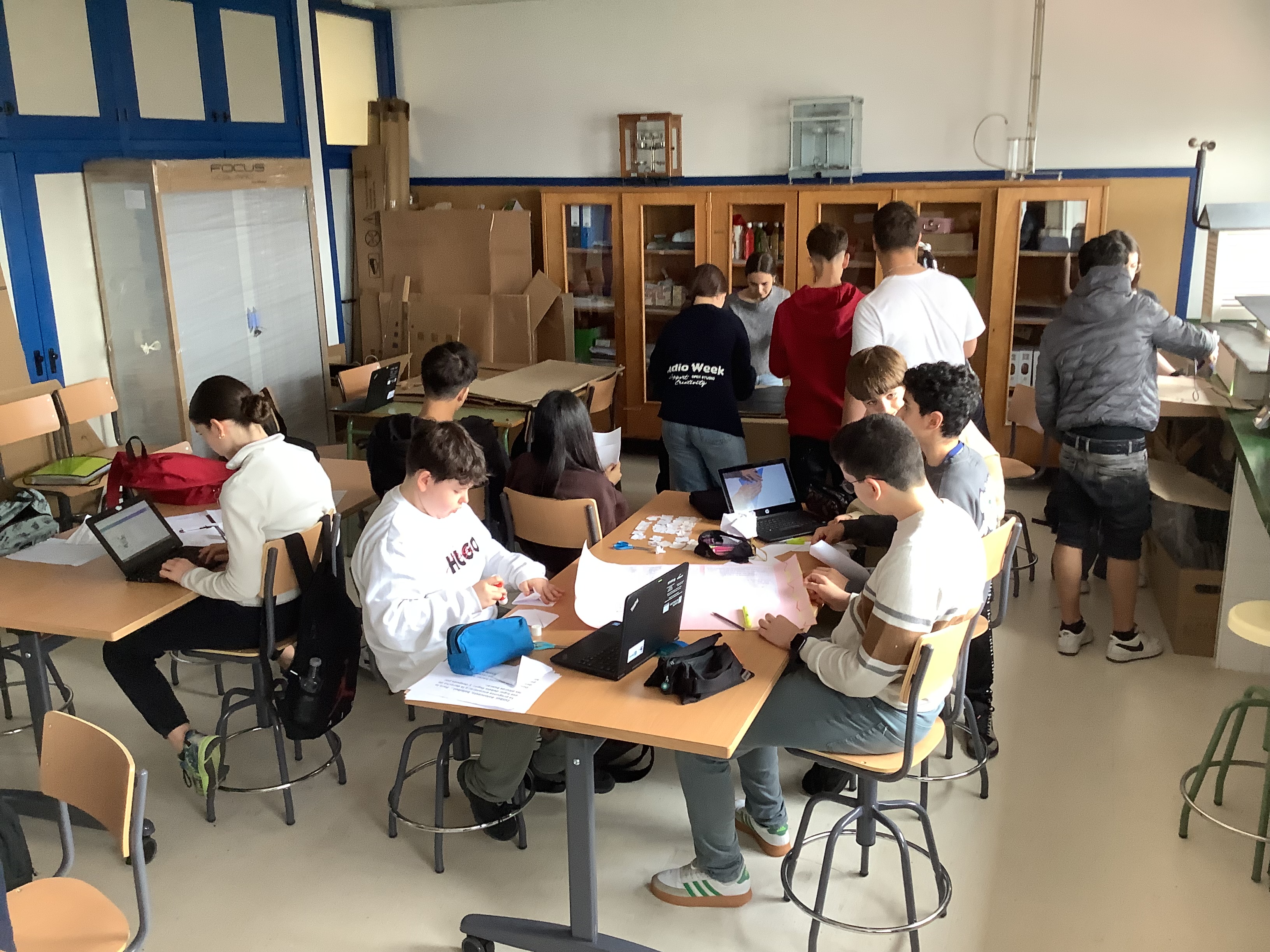 Alumnado 2º ESO A - Teano e Damo