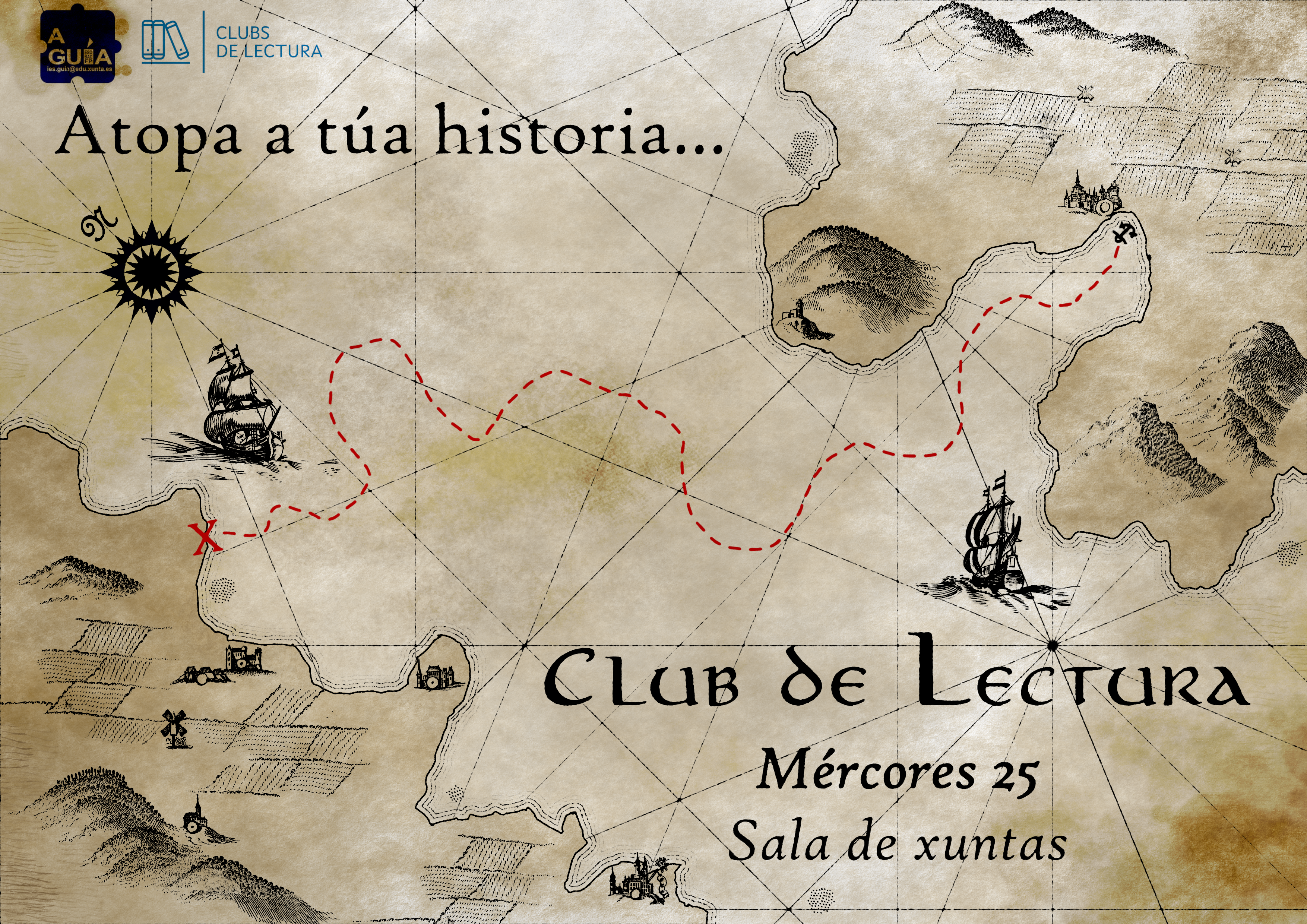 Atopa a túa historia... Club de lectura