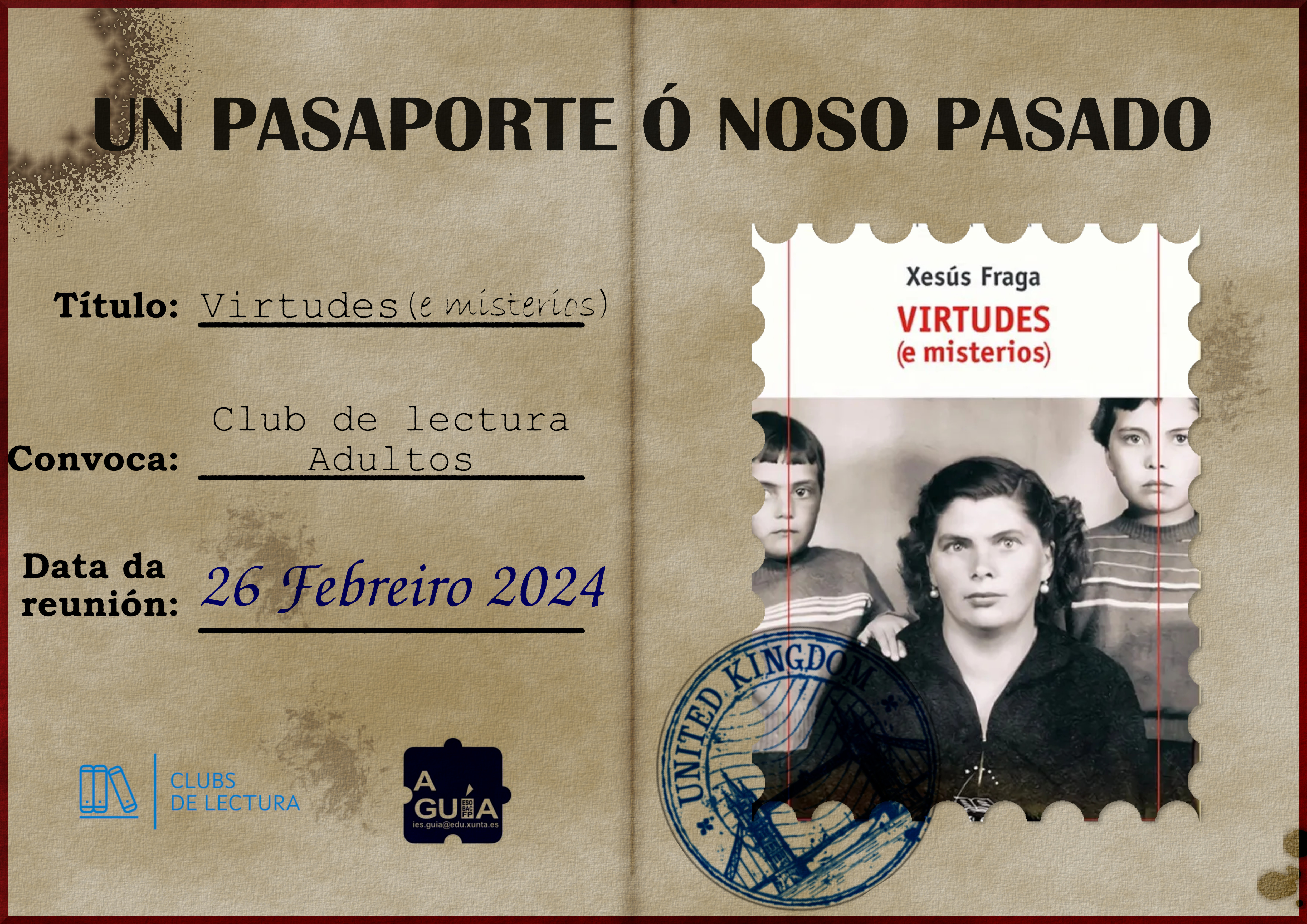 Un pasaporte ó noso pasado