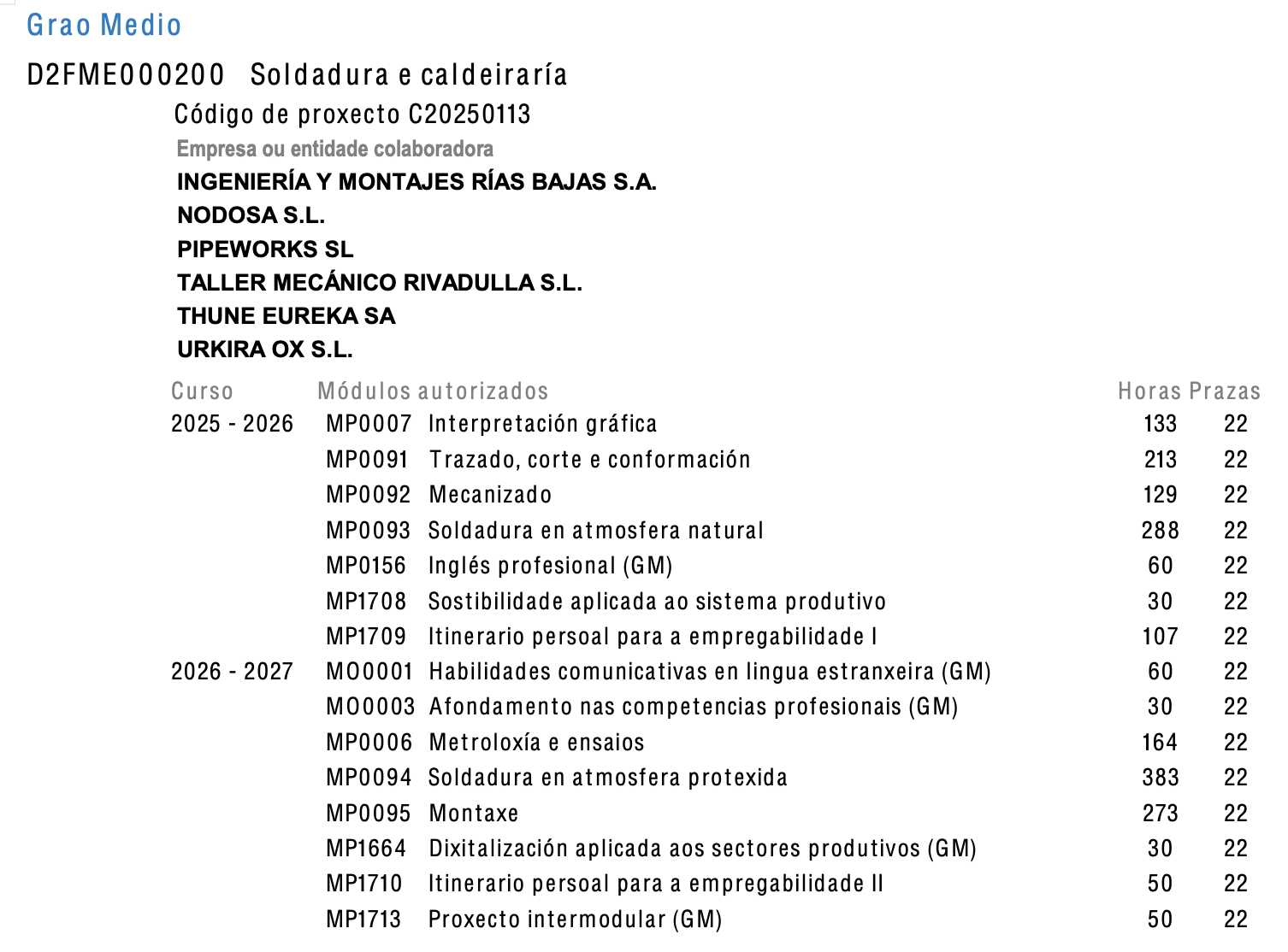 Soldadura e caldearía