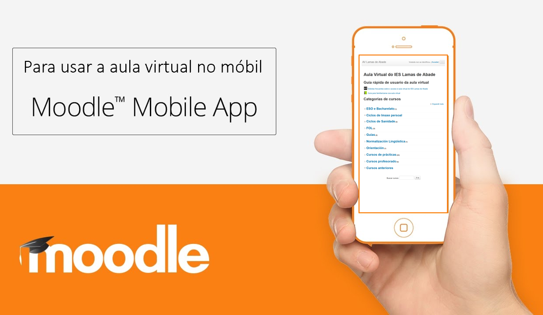 Aula Virtual no móbil: Moodle Moble App
