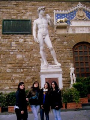 David en la Piazza della Signoria
