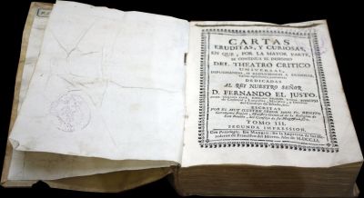 Cartas Eruditas y Famosas
Padre Feijoo
1751
