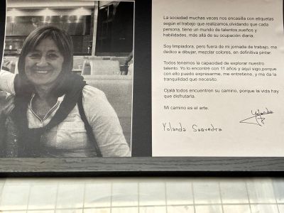 Palabras chave: Exposicion Yolanda