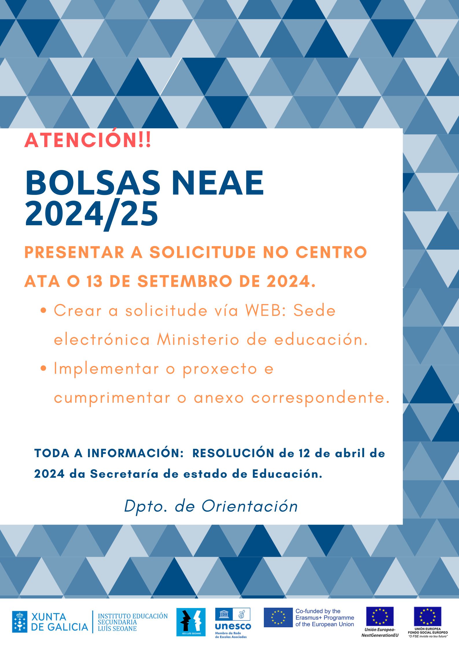 cartel NEAE 24