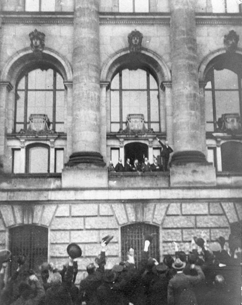 Proclamación da República de Weimar