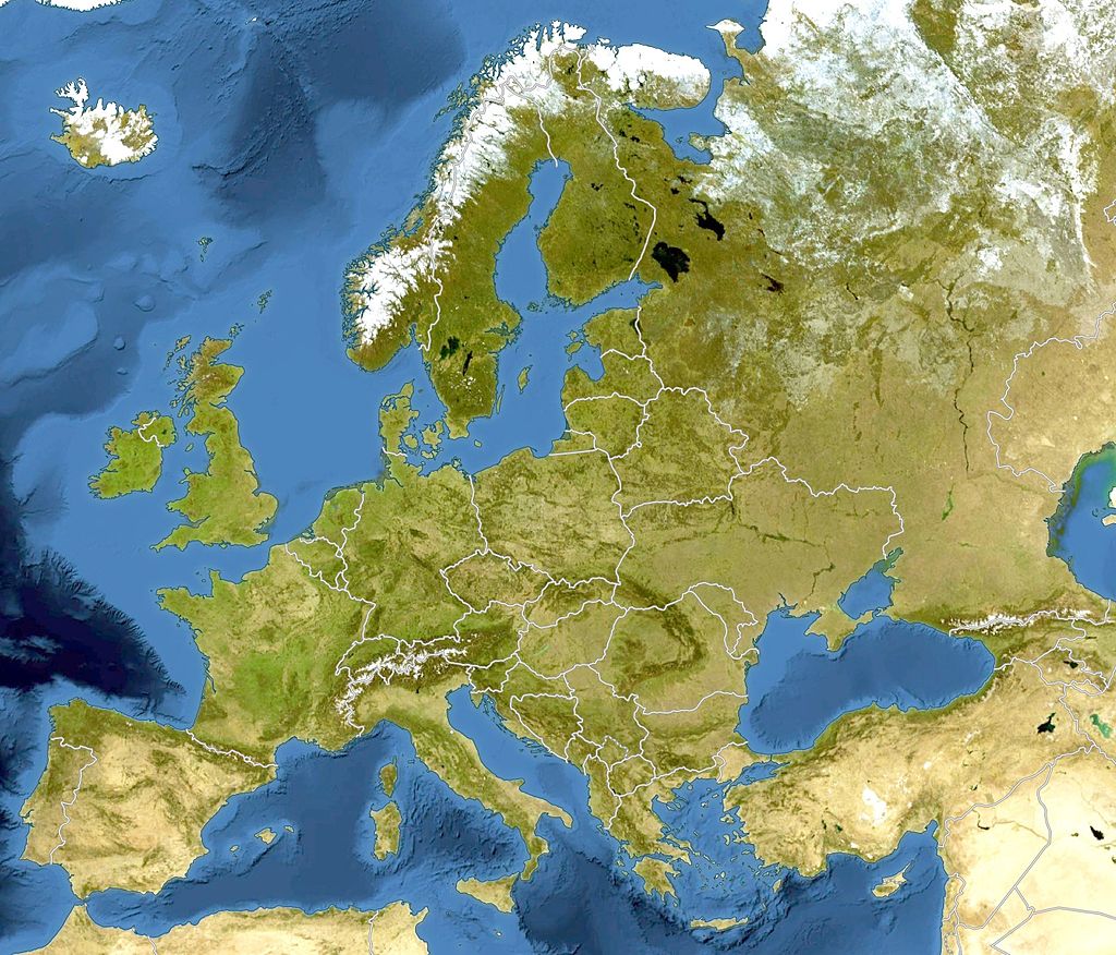 mapa europa