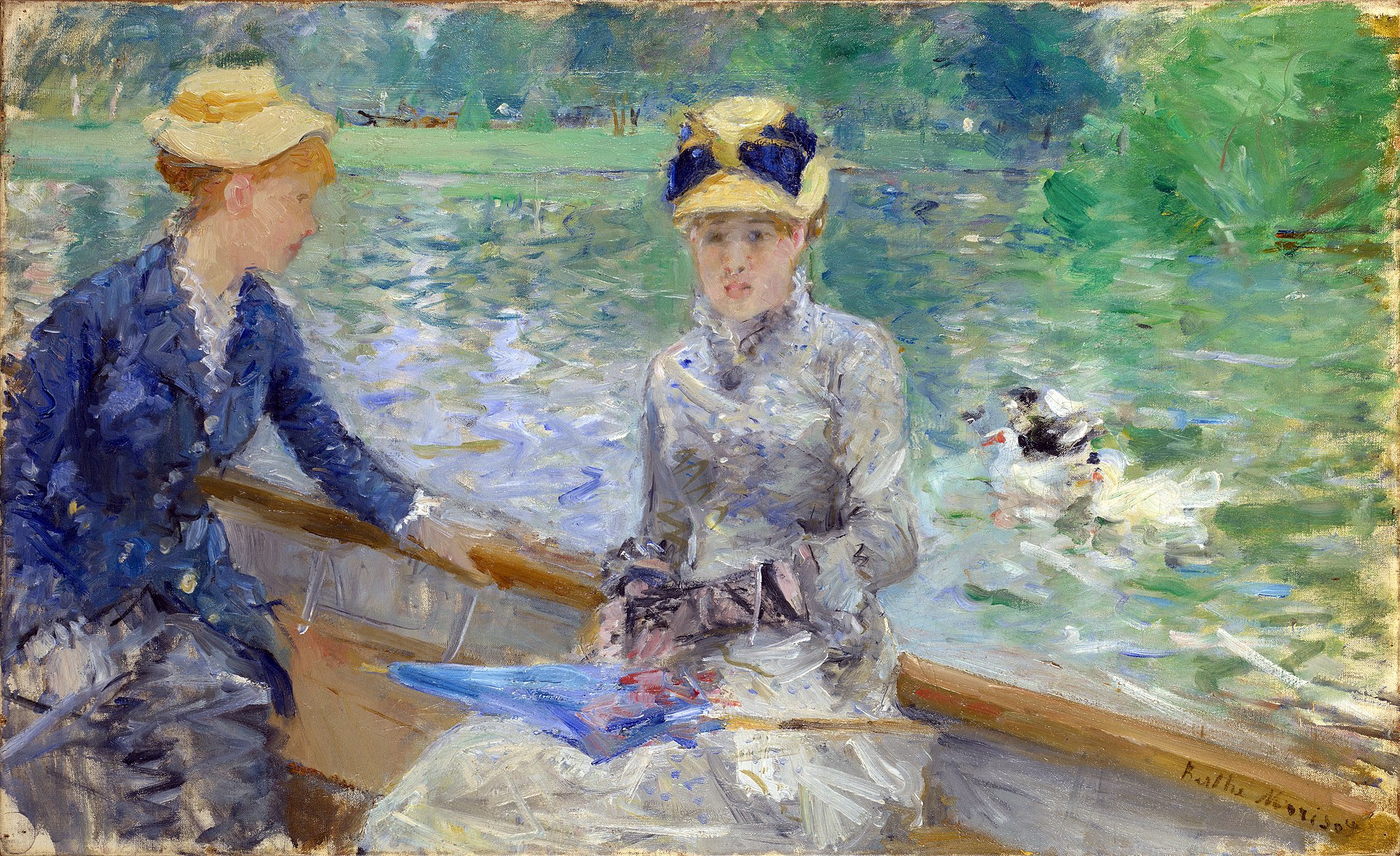 Día de verán, de Berthe Morisot