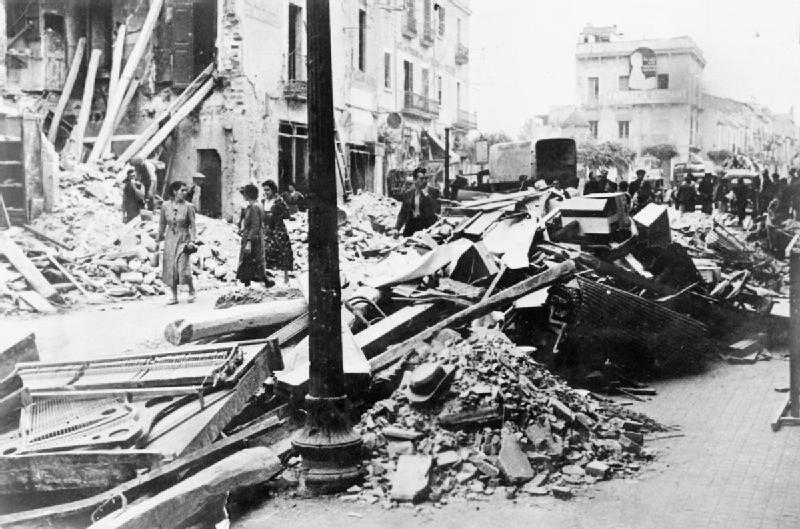 Granollers bombardeada