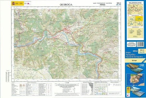 Mapa topográfico: pequena escala