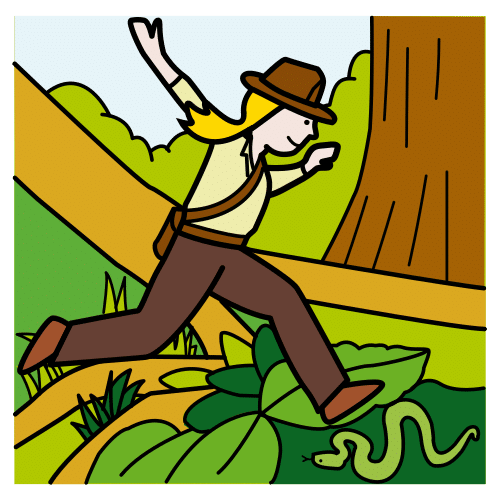 Pictograma de aventura