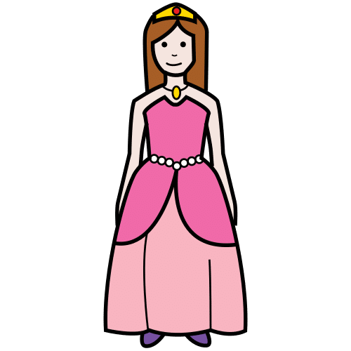 Pictograma princesa