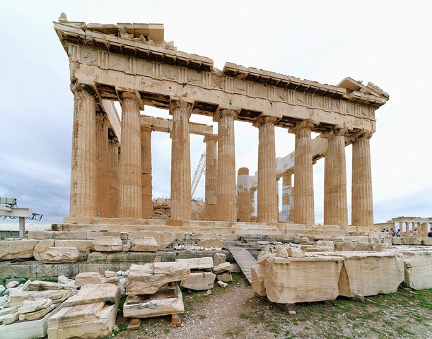 Imaxe da Acrópole de Atenas