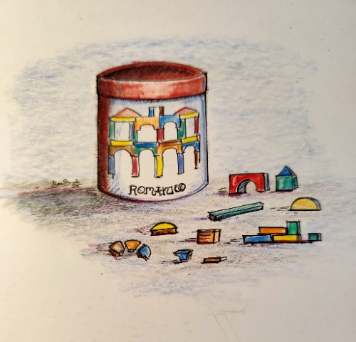 Xogo de pezas románicas