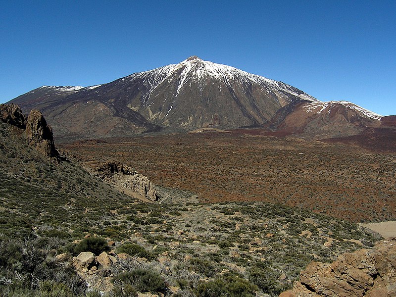 Cono volcánico do Teide