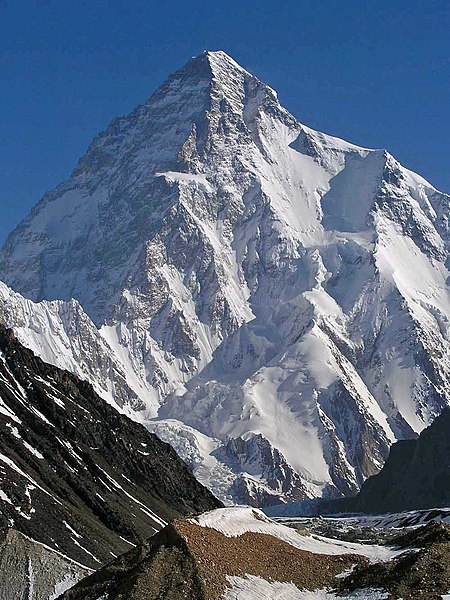 Fotografía dunha montaña forma de relevo terrestre