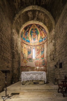 Fotografía da Ábsida de Santa María de Tahüll