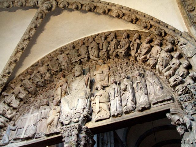 Fotografía do Pórtico da Gloria