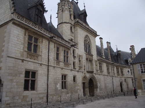 Fotografía do Pazo de Jacques Coeur en Bourges, Francia