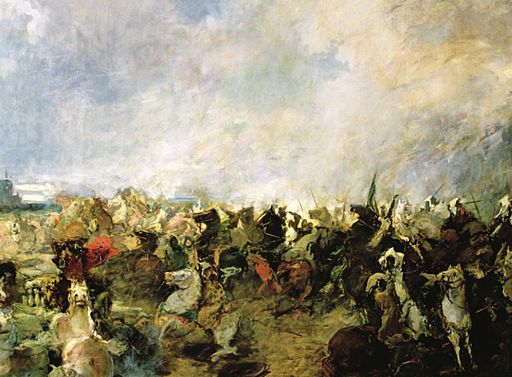 A batalla de Guadalete Salvador Martínez Cubells: