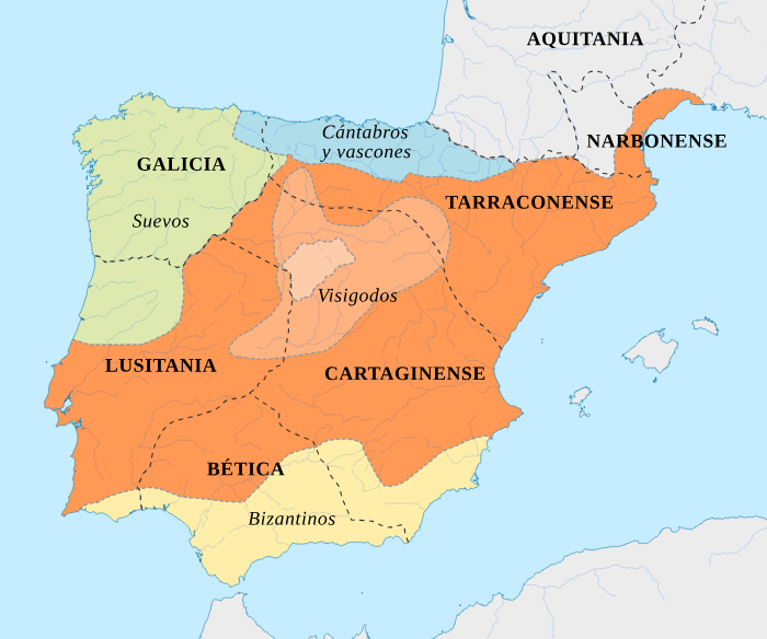 Península Ibérica no século VI