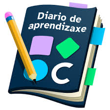Imaxe do diario de aprendizaxe no proxecto cREAgal. Amosa un lapis e un caderno co logotipo do proxecto na tapa