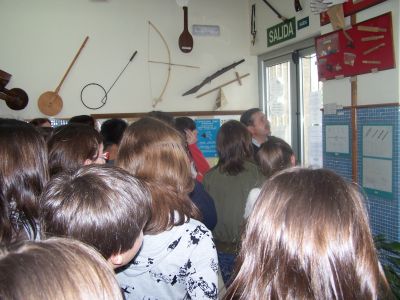 alumnado de 1º de ESO visita o museo etnográfico
