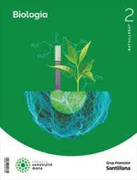 Portada do libro 2º Bac Bioloxía Ed Santillana