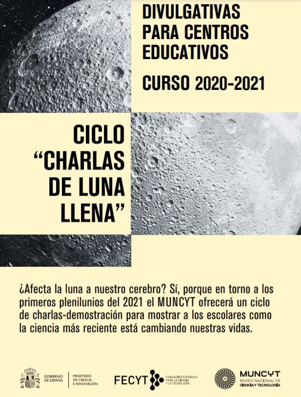 Cartel Ciclo Charlas de Lúa chea Manuel Vicente