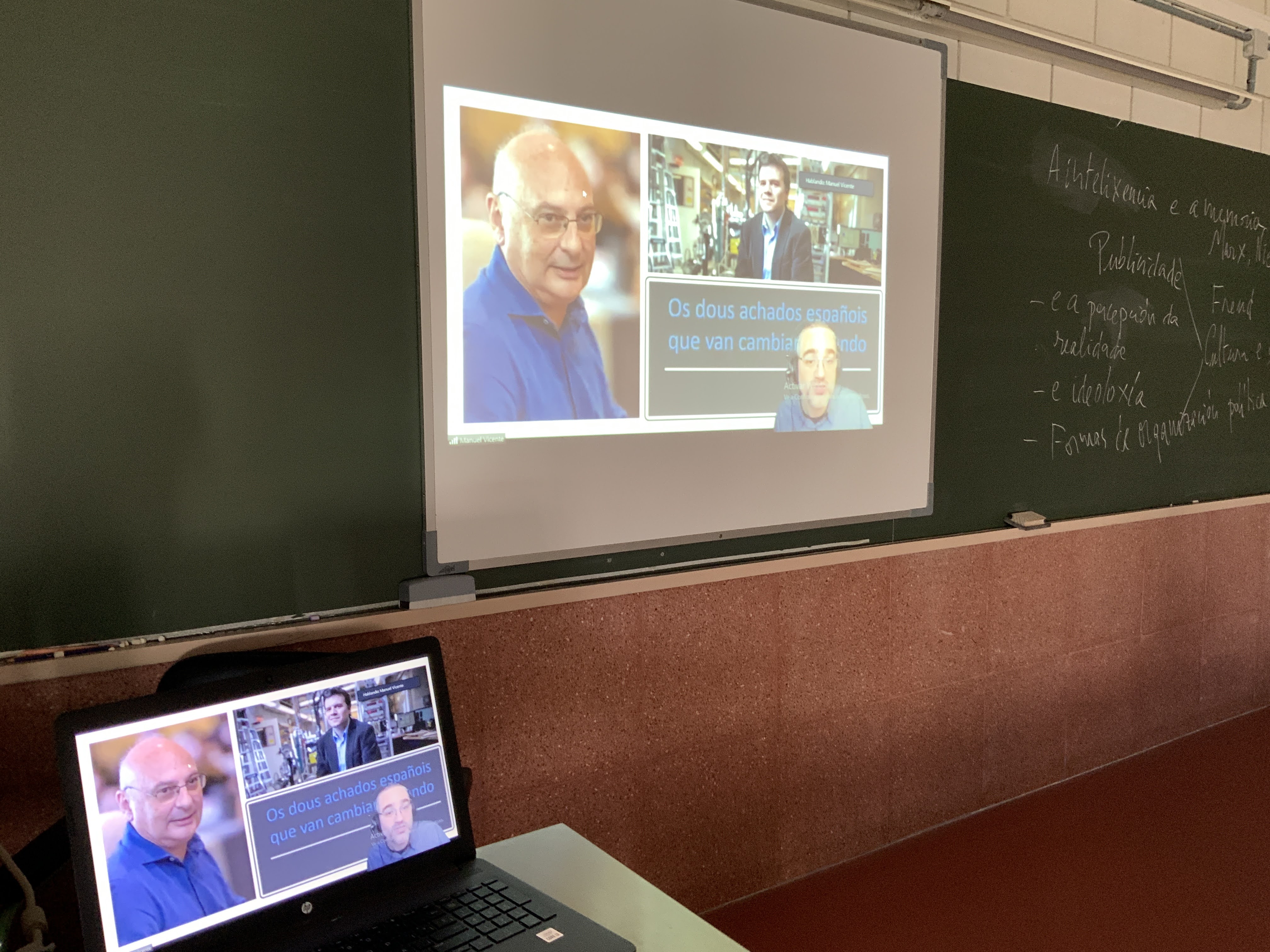 Foto 1 O xoves 25 de marzo tivemos unha Foto Manuel Vicente dous achados españois que van cambiar o mundo: CRISPR e ángulo máxico do grafeno 