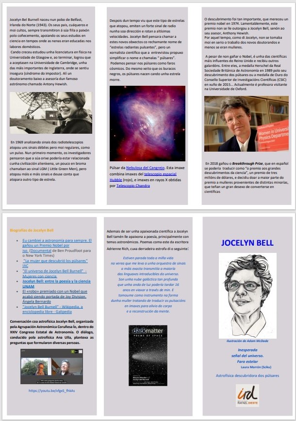 Foto tríptico bio Jocelyn Bell 