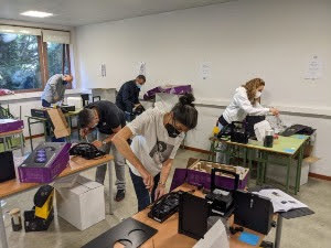 Construindo cámara de néboa