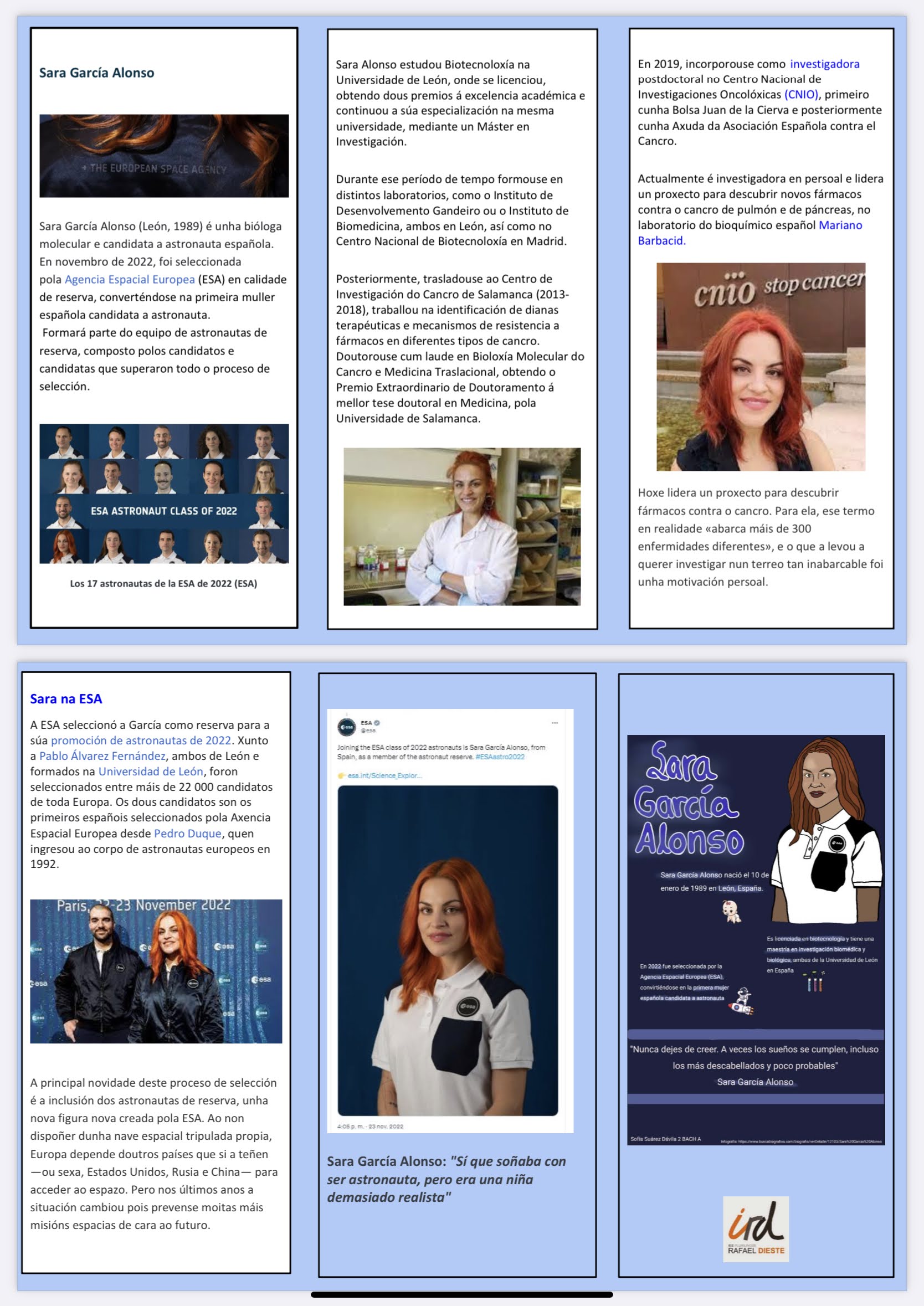 Foto tríptico AstroSara