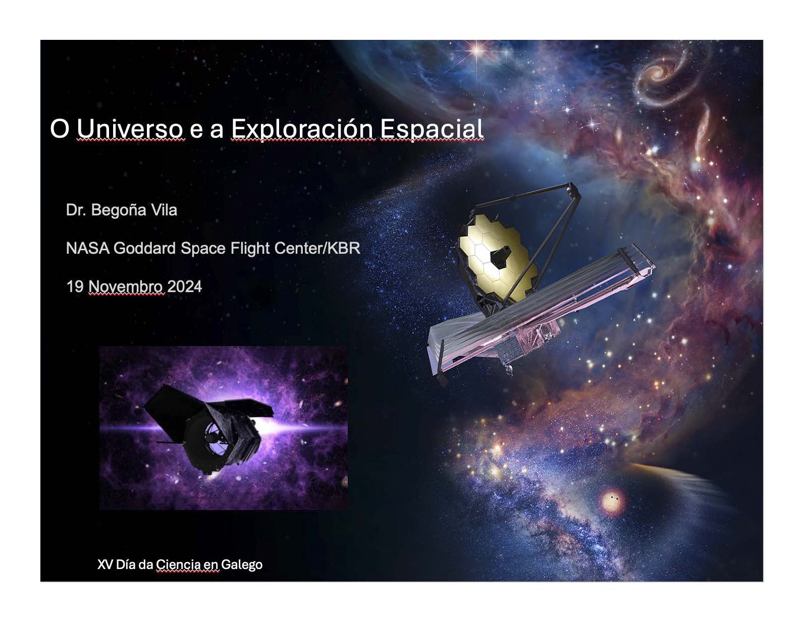 Cartel Día da Ciencia En Galego