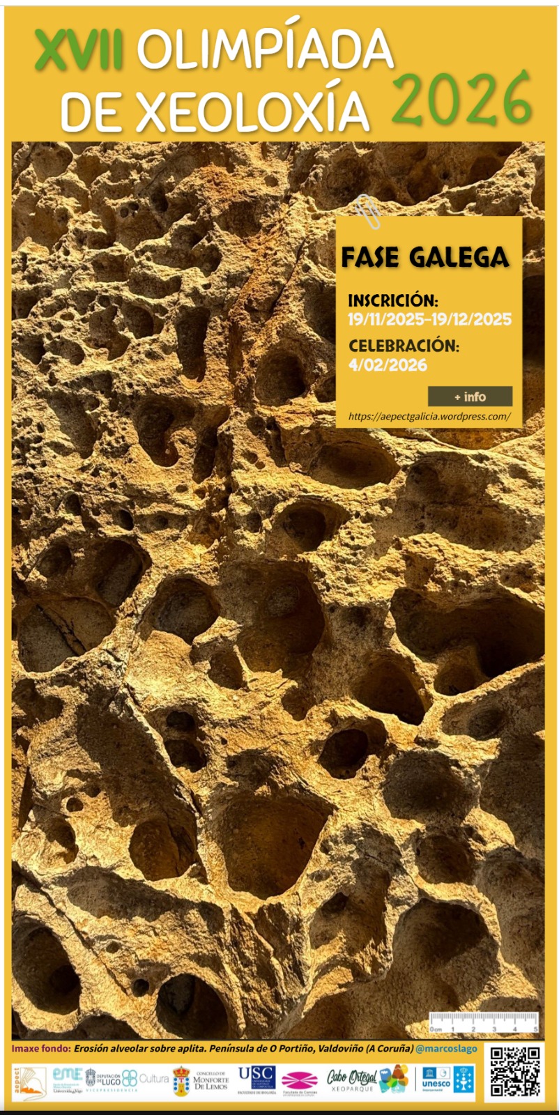 Olimpíada xeoloxía 2026_cartaz