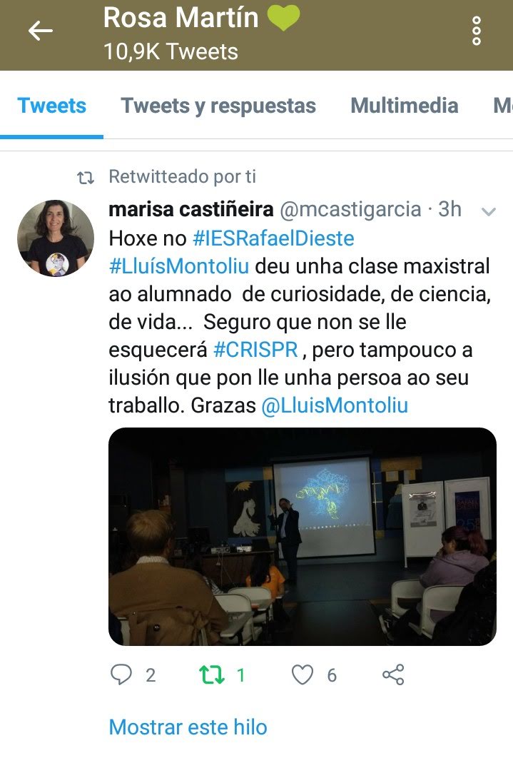 Foto Twitter Marisa-Lluís