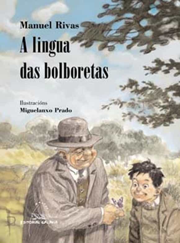 Portada do libro A lingua das bolboretas 