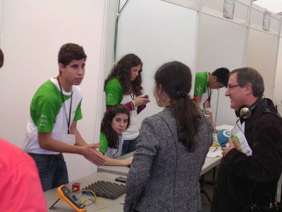 Ante a directora
