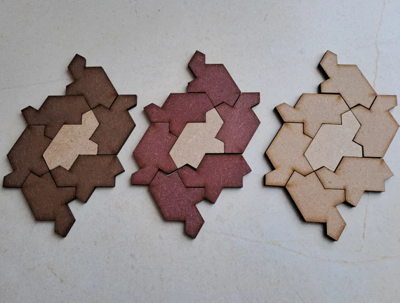 Teselado usando la tesela "Turtle"
Fuente: Etsy