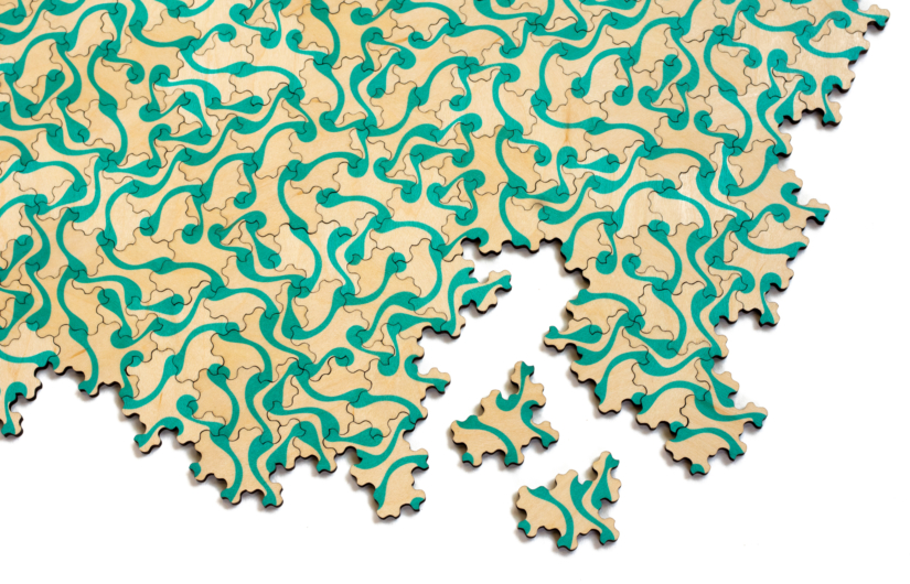 Puzzle basado en la tesela "Spectre"
Fuente: Nervous System