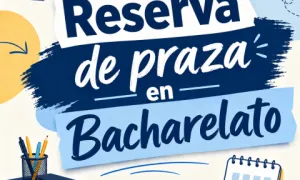 Reserva de praza en Bacharelato