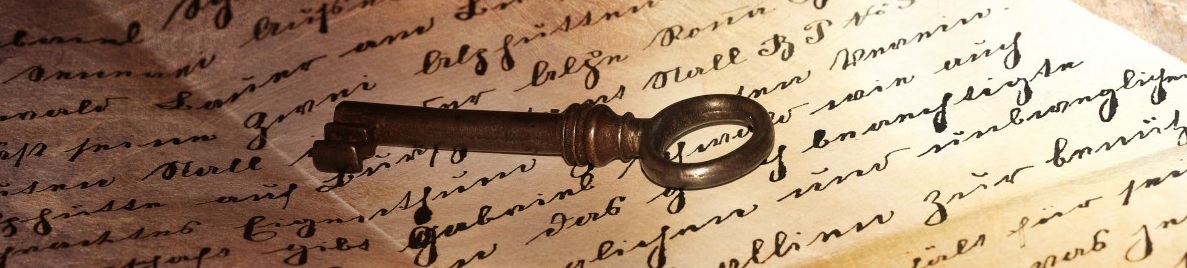 Llave sobre manuscrito