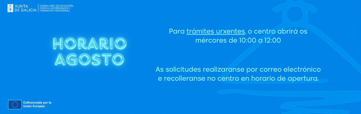 Horario agosto